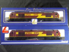 Model Railways - Lima OO gauge - two Class 67 diesel locomotives comprising 67001 Night Mail and