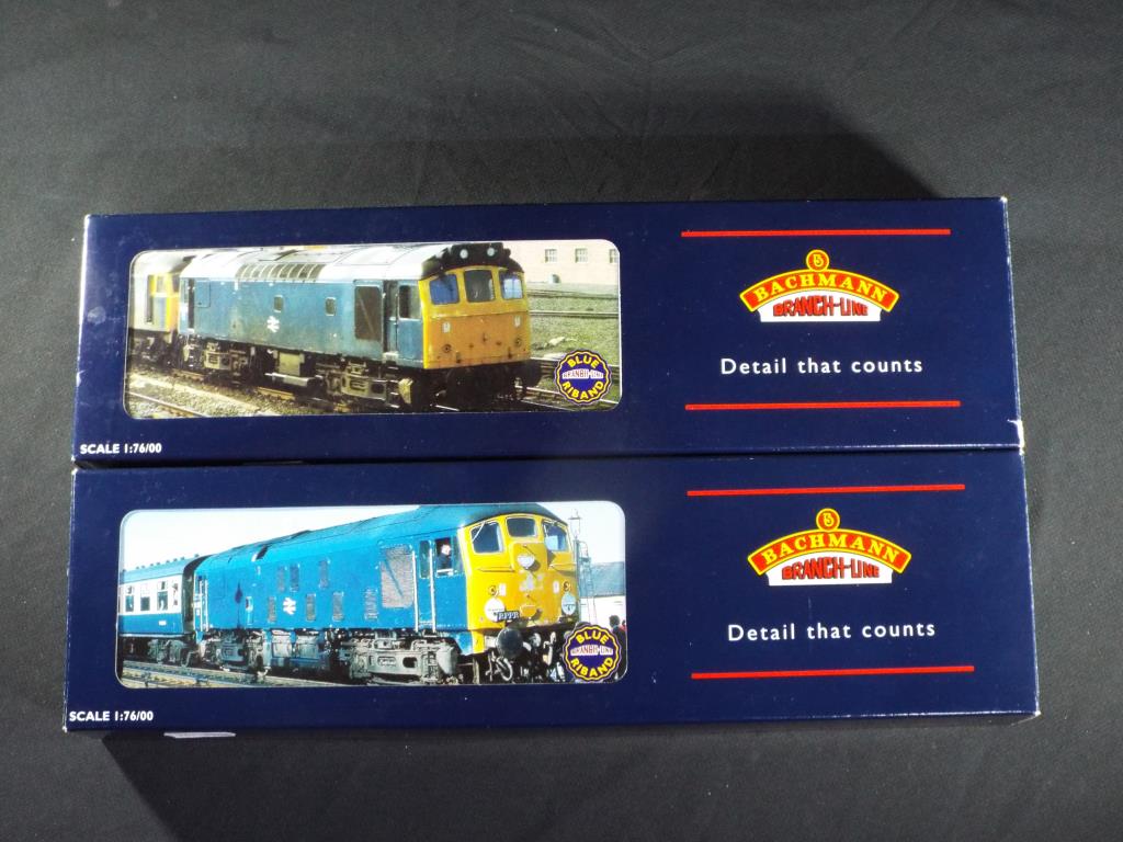 Model Railways - Bachmann OO gauge two diesel locomotives,