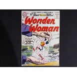 Wonder Woman - #85, October 1956, DC, cents copy, The Sword in the Sky, Irv Novick cover.