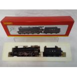 Hornby - an OO gauge model locomotive 4-6-0 LMS, Class 5P5F Locomotive op no 5055 with tender,