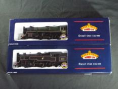 Model Railways - Bachmann OO gauge - two steam locomotives comprising a Standard Class 4MT Tank