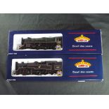 Model Railways - Bachmann OO gauge - two steam locomotives comprising a Standard Class 4MT Tank