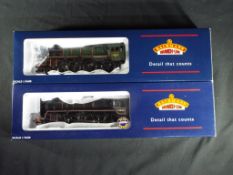 Model Railways - Bachmann OO gauge - two steam locomotives both 4-6-0, one a Standard Class 5MT Op.