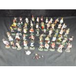 Del Prado - 50 military figures, including Gunner, Old Guard, Foot Artillery, Trooper,