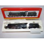 Hornby - an OO gauge model Princess class locomotive and tender 4-6-2 'Duchess of Kent',