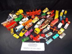 Corgi, Matchbox and HotWheels - in excess of 100 of playworn diecast models,