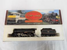 Hornby Top Link - an OO gauge model 4-6-0 locomotive and tender, op no 61662 'Manchester United',