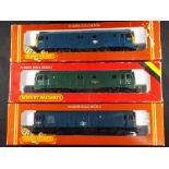 Model Railways - Hornby OO gauge - two Class 29 diesels and a Class 25 comprising R337,