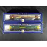 Model Railways - Lima OO gauge - two Class 66 diesel locomotives comprising 66250 in EWS livery and