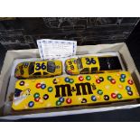 A Ernie Irvan NASCAR M&M's show trailer and car collection by Brookfield Collectors Guild,