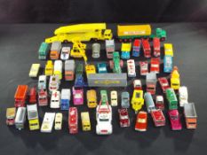 Diecast - Matchbox, Lesney - approximately 60 unboxed predominantly 1:64 scale diecast vehicles,