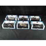 Oxford Diecast - six 1:43 scale diecast model vehicles in original boxes,