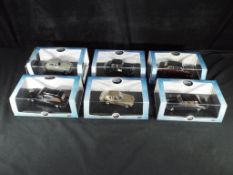 Oxford Diecast - six 1:43 scale diecast model vehicles in original boxes,