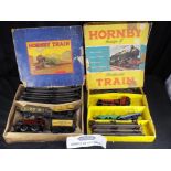 Hornby No.30 O Gauge Clockwork Goods Set with 0-4-0 Locomotive Op.No.