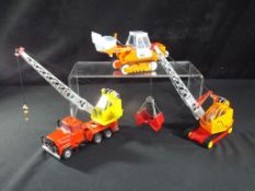 Diecast - Corgi - three unboxed Corgi Major diecast vehicles, including HI Grab Priestman Crane,