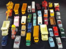 Diecast - Dinky - thirty six unboxed diecast vehicles by Dinky Toys, lot includes Vauxhall Viva,