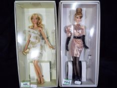 Barbie by Mattel - a Glimmer of Gold, Platinum Label Barbie Collector,