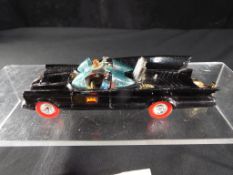 Corgi - A boxed Corgi 267 Batmobile with Red Tyres.