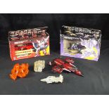 Hasbro Transformers - Two boxed G1 Hasbro Transformers together with 4 unboxed Transformers.