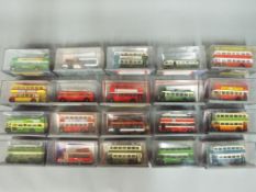 Corgi - 20 die cast buses in original boxes, includes OM40805, 43920, 43409, 43920 and similar.