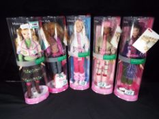 Barbie by Mattel - a collection of five boxed Barbie United Colors of Benetton dolls,