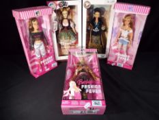 Barbie by Mattel - a collection of five boxed Barbie Collector dolls,