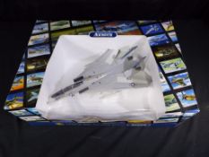 Franklin Mint Armour Collection - No.B11E210 A boxed diecast 1:48 scale F14 TOMCAT - PUKIN DOGS.