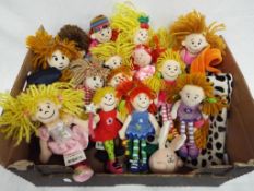 Jellycat - a collection of 21 Jellycat dolls, including Fairy Star Bust,