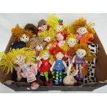 Jellycat - a collection of 21 Jellycat dolls, including Fairy Star Bust,