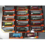 EFE - Seventeen boxed Exclusive First Editions 1:76 scale diecast models of buses and coaches to