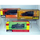 Diecast - Solido - three boxed Solido military vehicles comprising 244 Half Track M3,