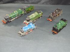 Hornby, Bachmann & Lima - Five unboxed OO gauge steam locomotives,
