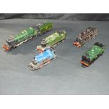 Hornby, Bachmann & Lima - Five unboxed OO gauge steam locomotives,