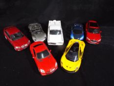 Diecast Vehicles - a collection of seven diecast vehicles predominantly 1:24 scale,