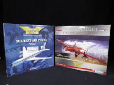 Corgi Aviation - Two diecast model aeroplanes in original boxes comprising AA32901,