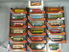 EFE - Eighteen 1:76 scale diecast models of buses and coaches by Exclusive First Editions all