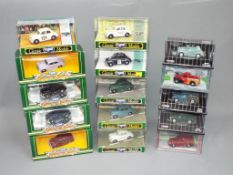 Corgi Classics - 15 boxed Morris Minor diecast model vehicles by Corgi.