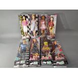 Barbie by Mattel - a collection of eight boxed Barbie Fashionistas dolls in blister packs to