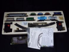 Hornby OO gauge - Twin Freight Train Set reference R1002, unchecked for completeness,