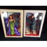 Barbie by Mattel - a collection of two boxed Barbie dolls,