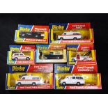 Dinky Toys - Seven boxed diecast model vehicles by Dinky Toys.