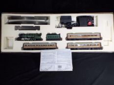 Hornby OO gauge - Flying Scotsman train set reference number R778, unchecked for completeness,