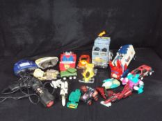 Hasbro, Kenner Tomy and others - a collection of unboxed vintage toys including Transformers,