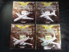 Corgi Aviation - 4 boxed 1:144 scale diecast model civil aircraft by Corgi.