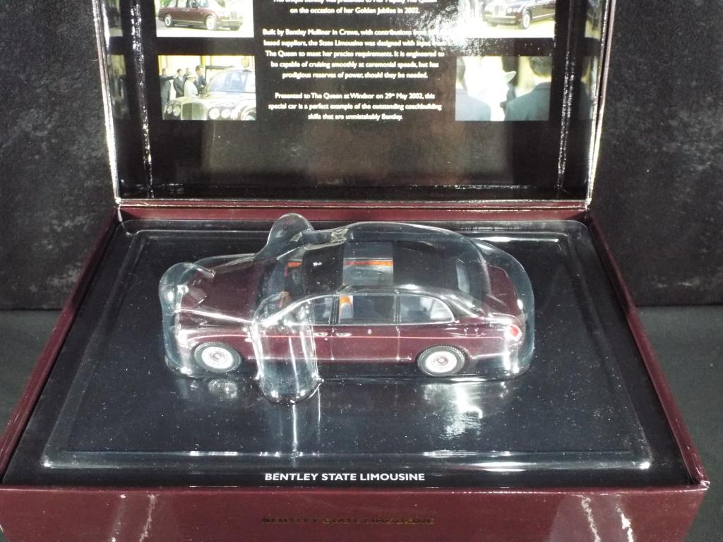 Diecast - Minichamps - Minichamps- Two boxed 1:43 scale diecast model Bentley's including limited - Image 2 of 3