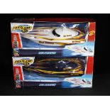 Model Boats - Fast Lane - two boxed C Runner remote controlled model boats,