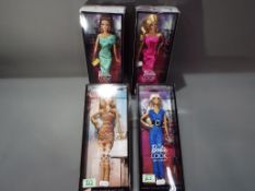 Barbie by Mattel - a collection of Barbie Collector Black Label dolls boxed,