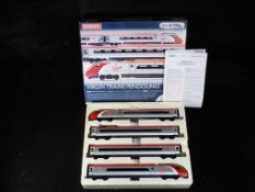 Hornby - A boxed Hornby R2467X Virgin Trains 4-car Class 390 Pendolino train pack 'Virgin Star'.