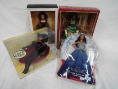 Barbie by Mattel - a collection of four boxed Barbie dolls,