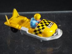 Corgi Juniors - An unboxed Corgi Juniors "James Bond" 1011 "007" Bobsleigh from "On Her Majesty's